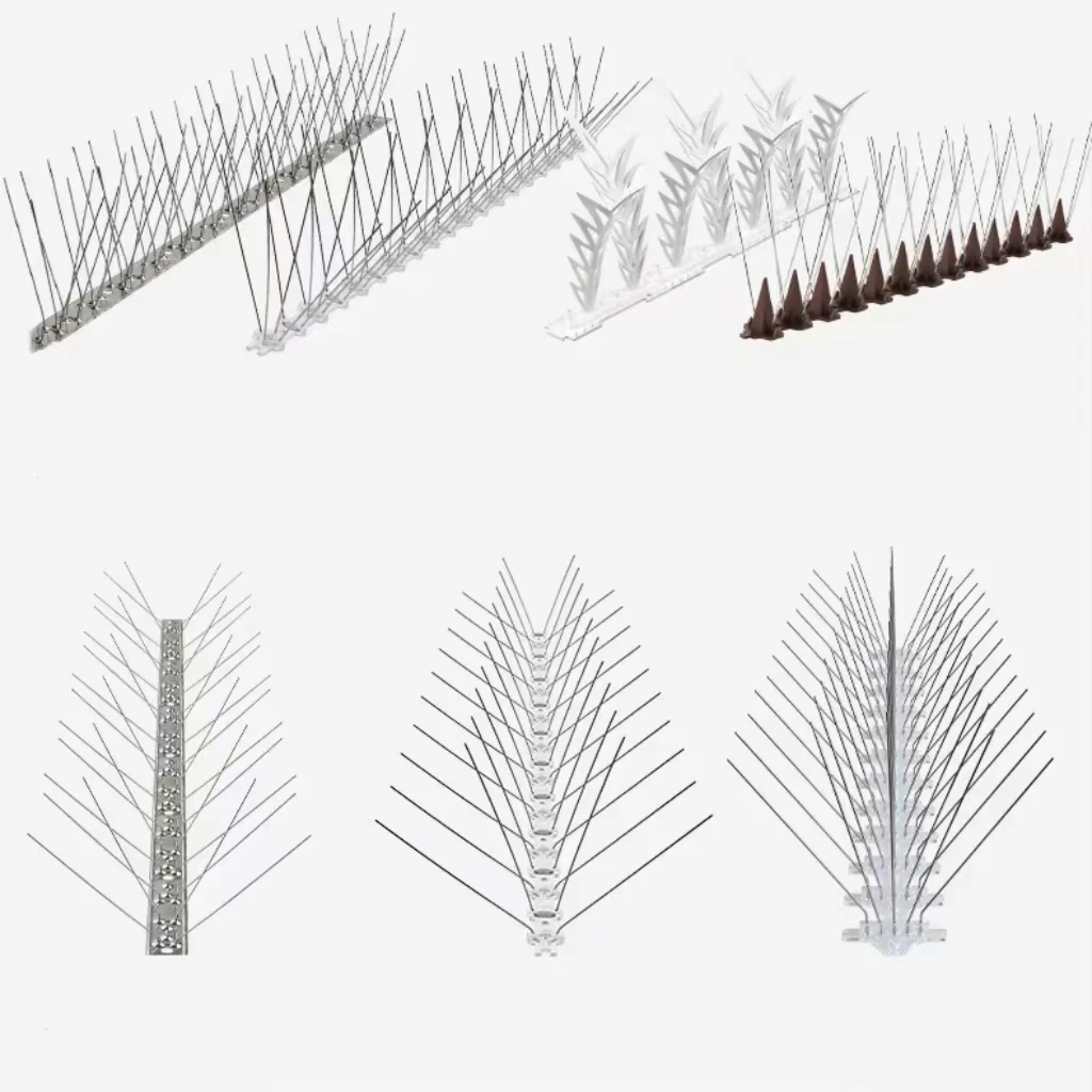 Wholesale Customized Stainless Steel Bird Control Spikes Durable Anti Pigeon Bird Spikes