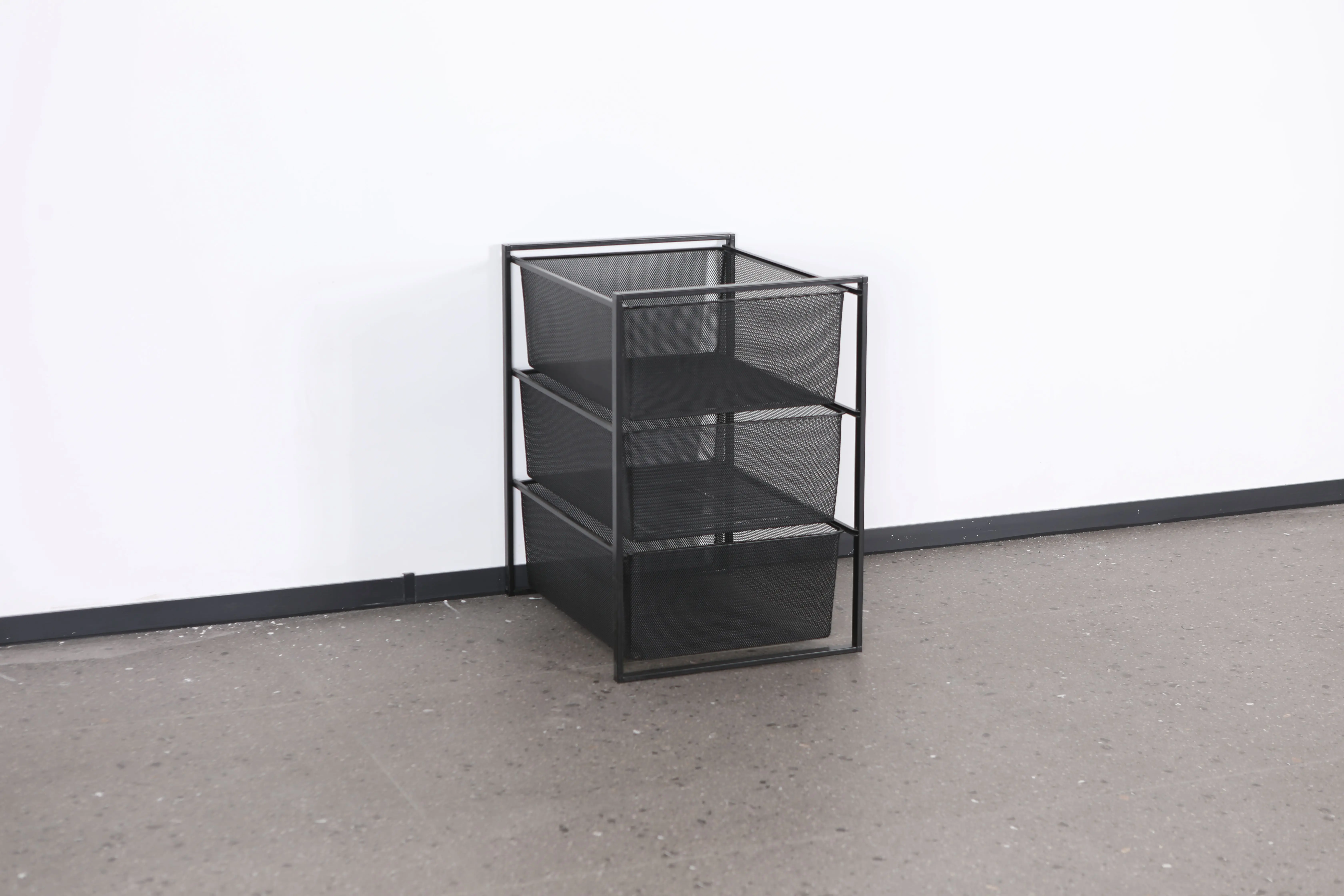 High Quality Creative Diy Detachable Clothes Push Metal Food Fruit Storage Organization Mesh Basket