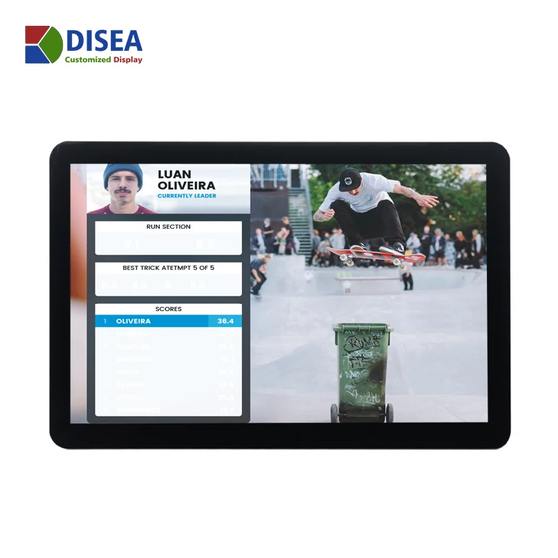 
OEM 10.1 inch 1280*800 tft lcd with LVDS interface lcd module 10.1 capacitive touch panel 