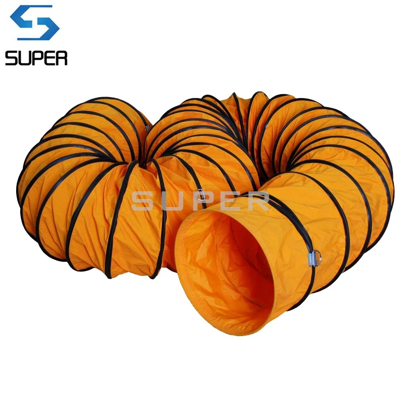 12inch Diameter PVC Flexible Ducting Hose in 10 meter length
