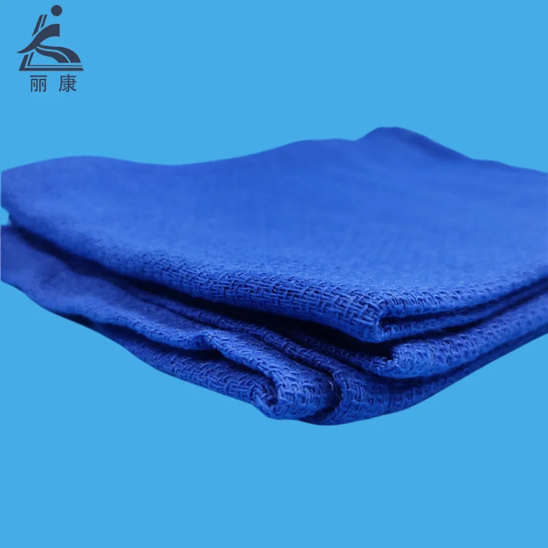 Surgical Towel Blue Surgery Towel 16'x24' Huck Hand Medical Disposable Operating Room Towel Pre-washed Sterile Washable