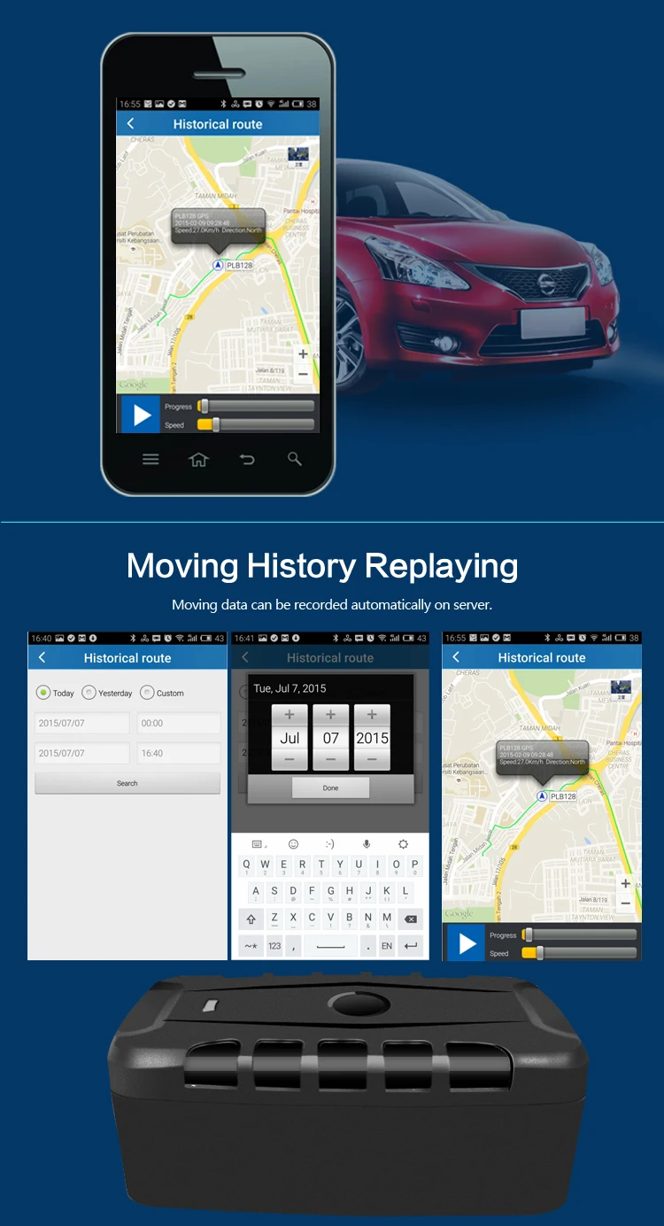 Gps Tracker For Fleet Management Remote Pickup GT76 CAT1 4G 20000mAh Smart Gps Tracker