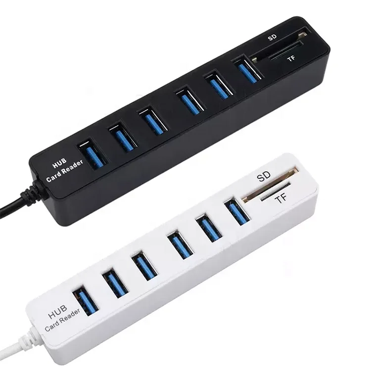 4 ports desktop laptop adapter usb hub 4 in 1 USB HUB 2.0 External 4 Port USB Splitter charger por hub for Laptop