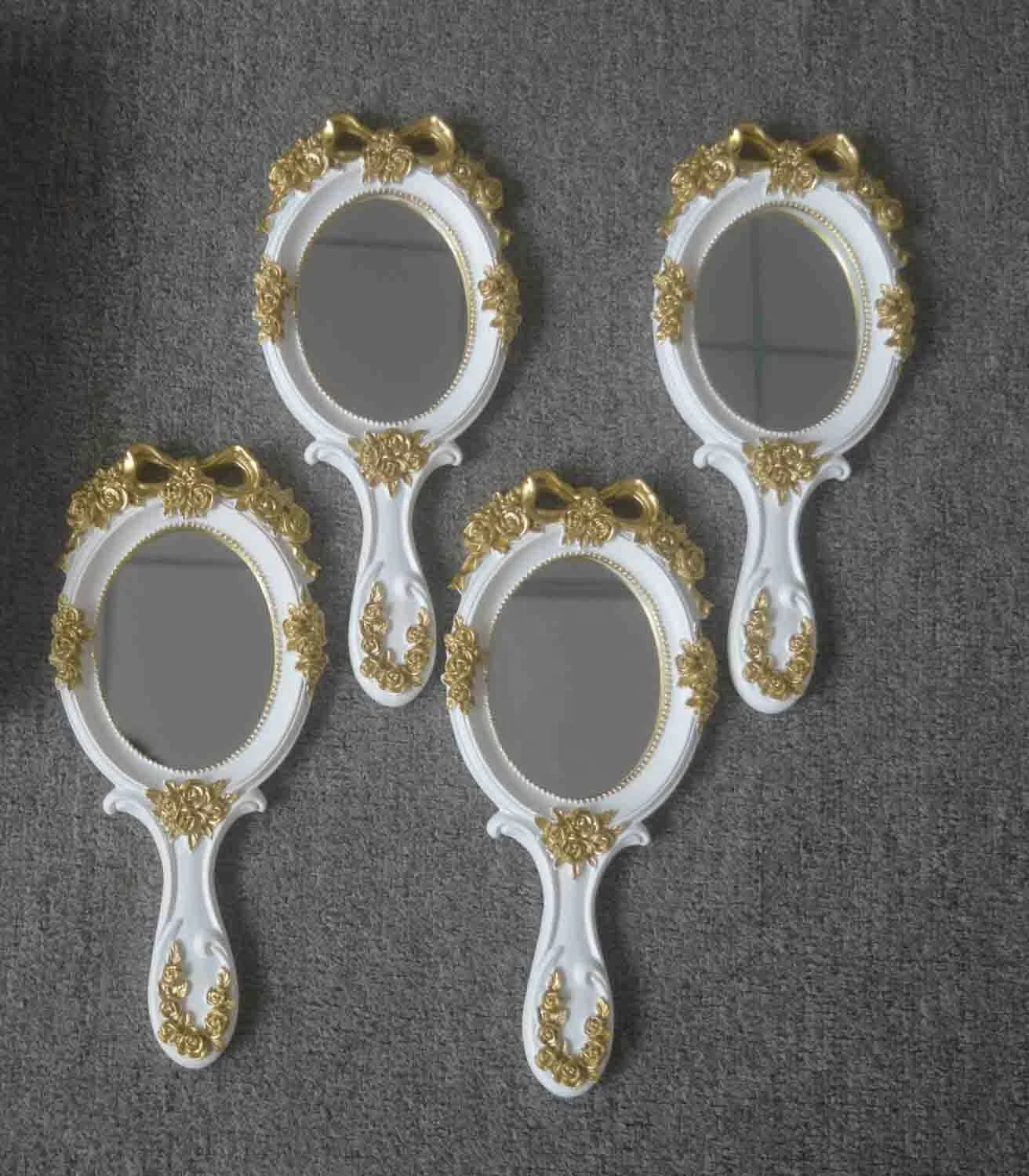 Cosmetic mirror professional Morocco gothic ms rose comb with mirror