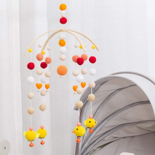 Домашний декор, войлочная подвесная игрушка для детской кроватки, подвесная игрушка