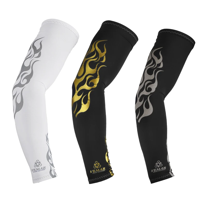 VEMAR Ice Silk Fabric Sleeves Outdoor sports Cycling Wear Sunscreen ice sleeves block UV rays