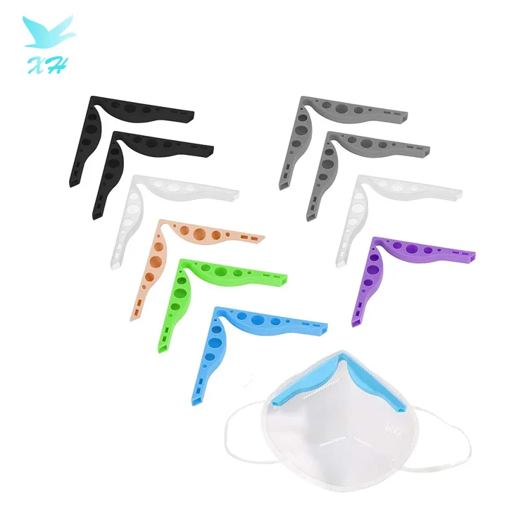 Comfortable Breathing Silicone Anti Fog Nose Bridge Bracket Clip Mask Holder