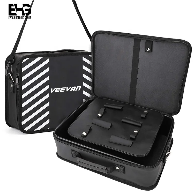 Portable Barber Stylist Tool pack Clipper Comb Scissors Storage carrying Case,hairdresser travel hair barber tool scissor bag