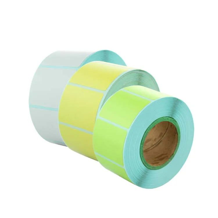 thermal printer sticker paper  thermal label a4 4*6 thermal decal 500pcs sticker paper