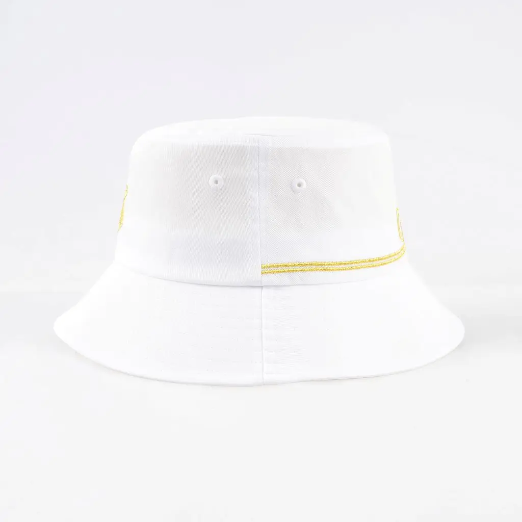 Stylish Wukong Bucket Hat Gold Embroidery Fashionable Chinese Mythology Summer Sun Cap Men Women Lightweight Outdoor Fishing