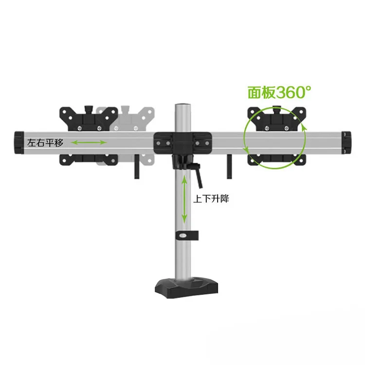 Wholesale Aluminum Alloy Desktop Stand Monitor Holder Full Adjustable Monitor TV Mount