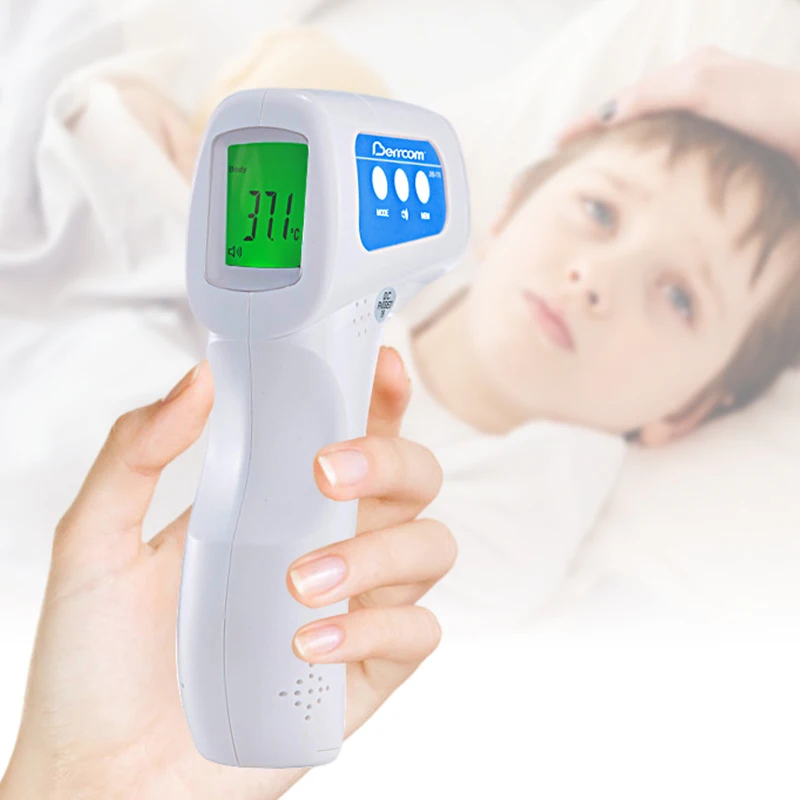 Medical Ear Body Frontal Thermometer Laser Electronic Digital Gun Adult Baby Non Contact Forehead Infrared Thermometer