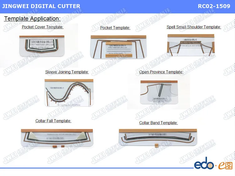 JWEI RC Acrylic Apperal Pattern Digital Cutter