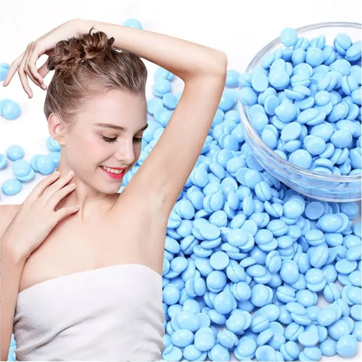 100g Painless Hair Removal 20 Various Colors Brazilian Sugar Wax Beads For Lady Hair Removal