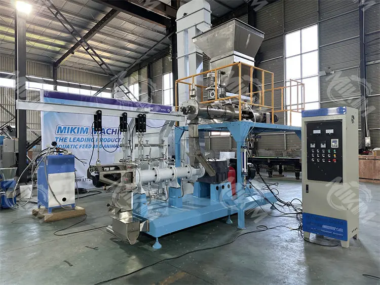 0.5-4tph Cooking Degree Animal Pig/cattle Premix Corn/soybean Expander