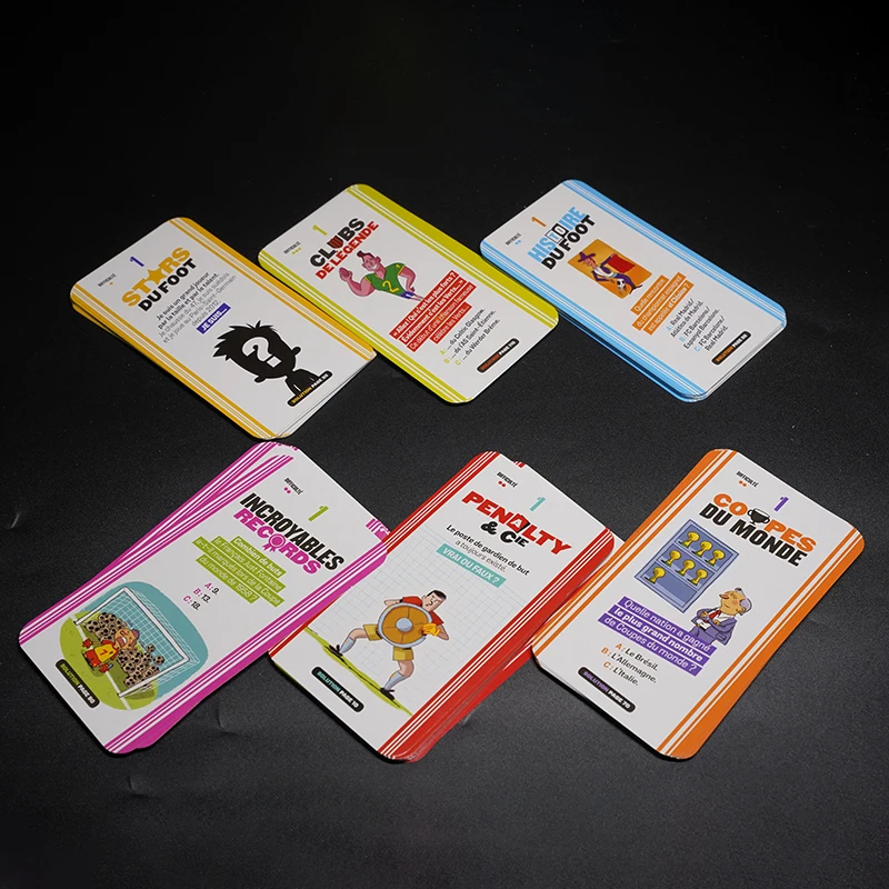 2023 New Style Kids Custom Flash Cards Game Card Printing Puzzle Paper Educational Toys