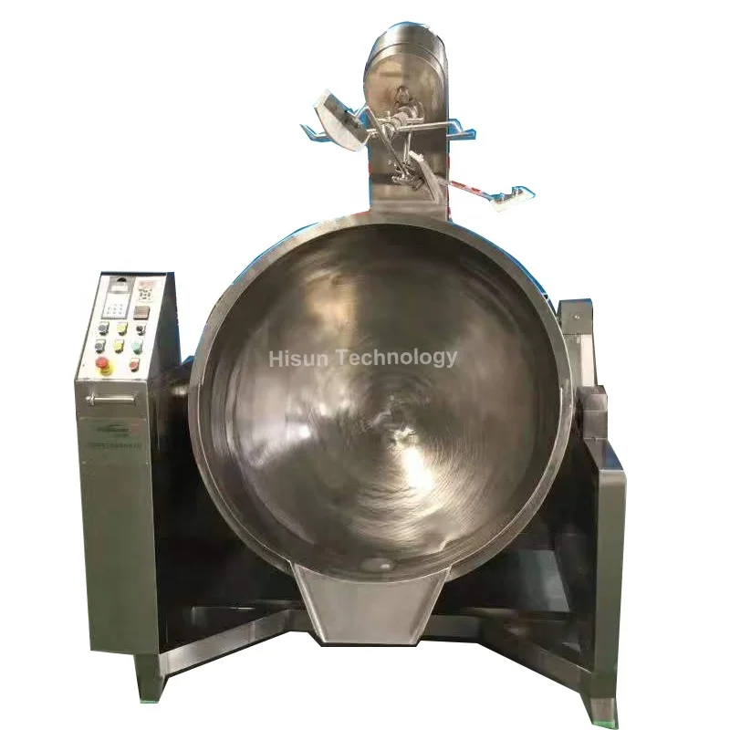 Caramel making machine cooking mixer machine chili sauce curry sauce tomato sauce jacketed kettle on hot sale at low price