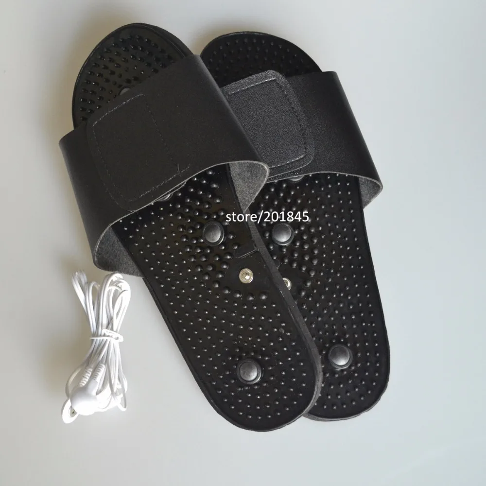 TENS Electrotherapy Slipper Digital Massager Foot Relaxing Slipper 8 Magnets