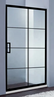 Hot sales Made in China Good quality Tempered Glass Frameless style sliding shower door