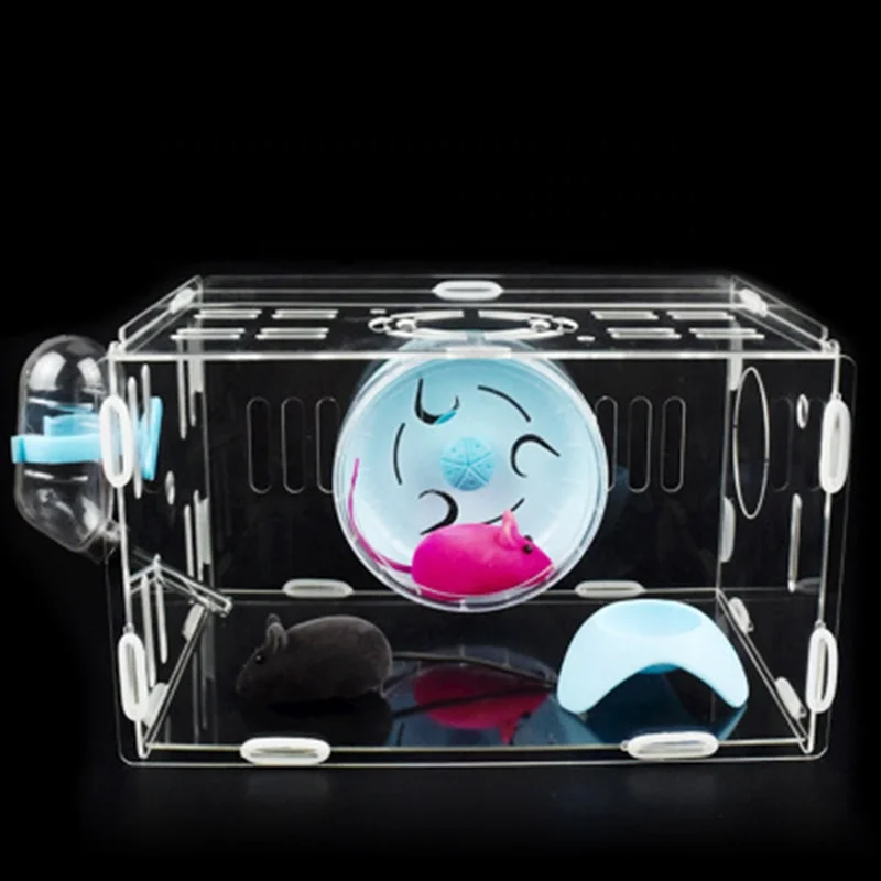 Акриловая клетка для хомяка по индивидуальному заказу оптовая продажа