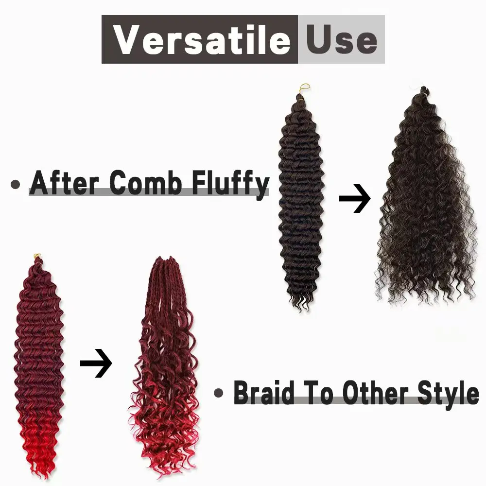 Wholesale 24inch pelo trenzado kanekalon pelo que teje curly coxy crochet braids curly crochet accesorios kanekalon afro