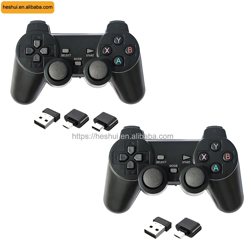 2.4G Wireless Gamepad For PS2/PS3  Video Game Console  Android TV Box Game Controller Joystick For Phone Controller