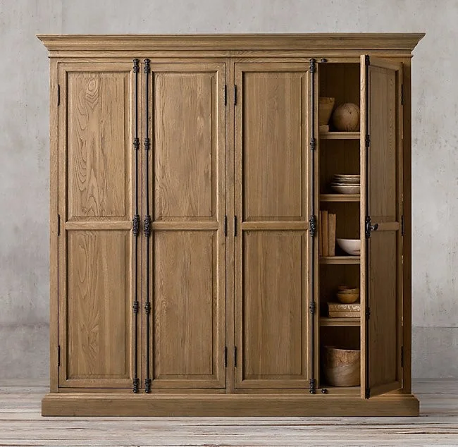 Living Room Furniture French Style Heritage Design Antique Wabsesale Cabinet Wooden Rustic Reclaimed Wood Home Decor Classic