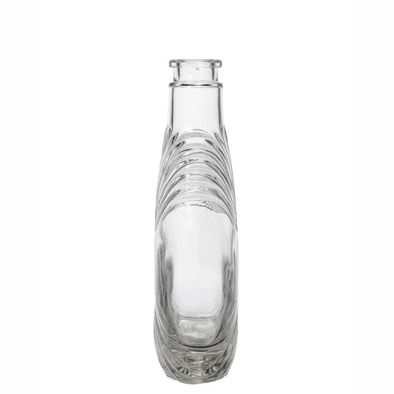 Bulk Sale Food Grade Eco Friendly High Quality 500ml Design Glass Vodka Bottle for Liquor