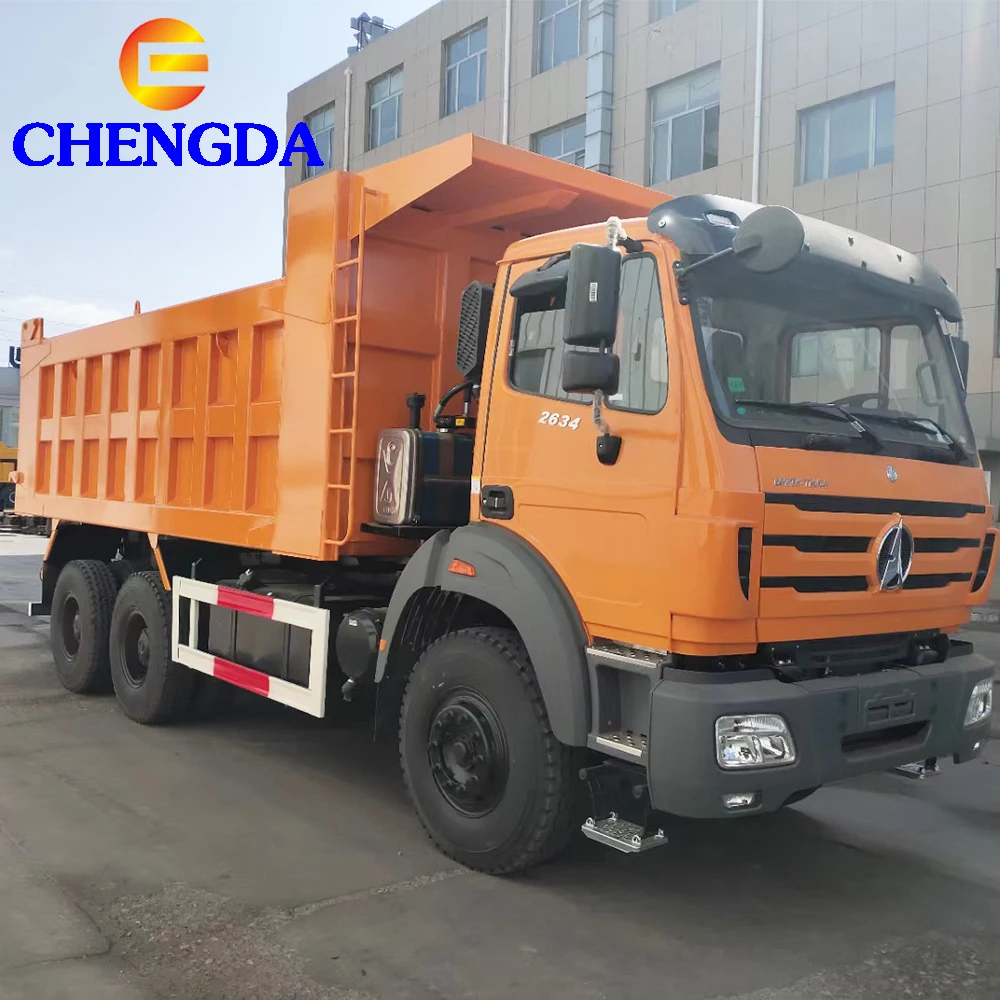 Китайский военный бренд Beiben 6x4 6x6 дизельный самосвал для Африки