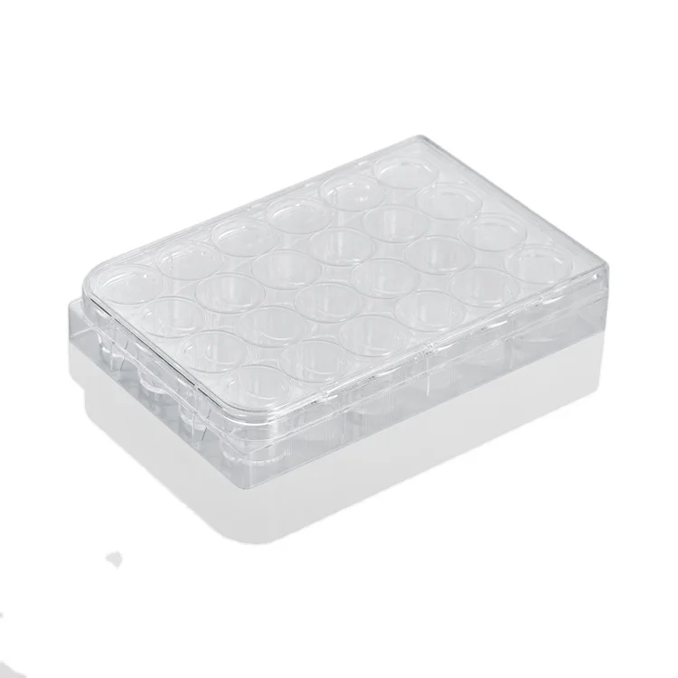 Lab supplies cell culture plate manufacturer 0.2ml convex flat 96 well plate