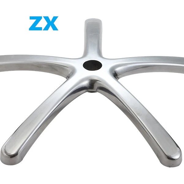 Aluminum Alloy Boss Sofa  Base Star Swivel Office Leisure Furniture Chair Metal Bases