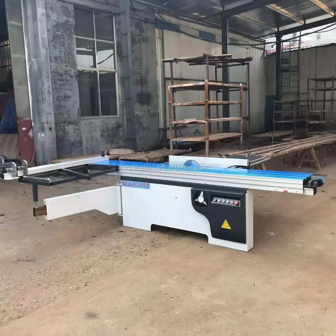 HAILIJU woodworking commercial sliding wood cutting tools precision table panel saws