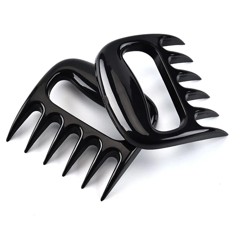 Meat Claw Grill Plastic Meat Claw Set Grill Tools Bear Claw Fork Meat Shredder Barbecue Accessory