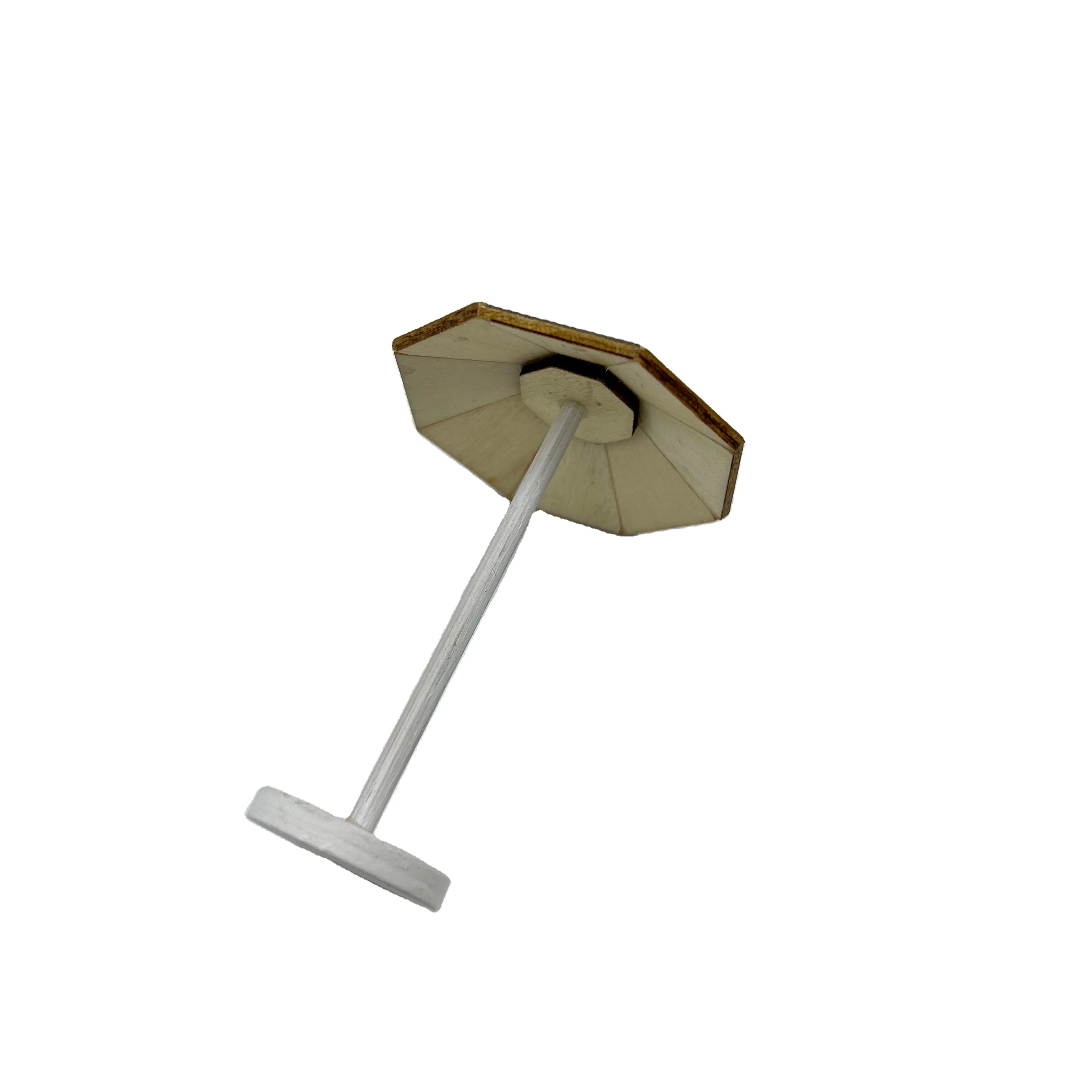 Elf outdoor ornaments blue beach umbrella for kids miniature doll house diy miniature toys