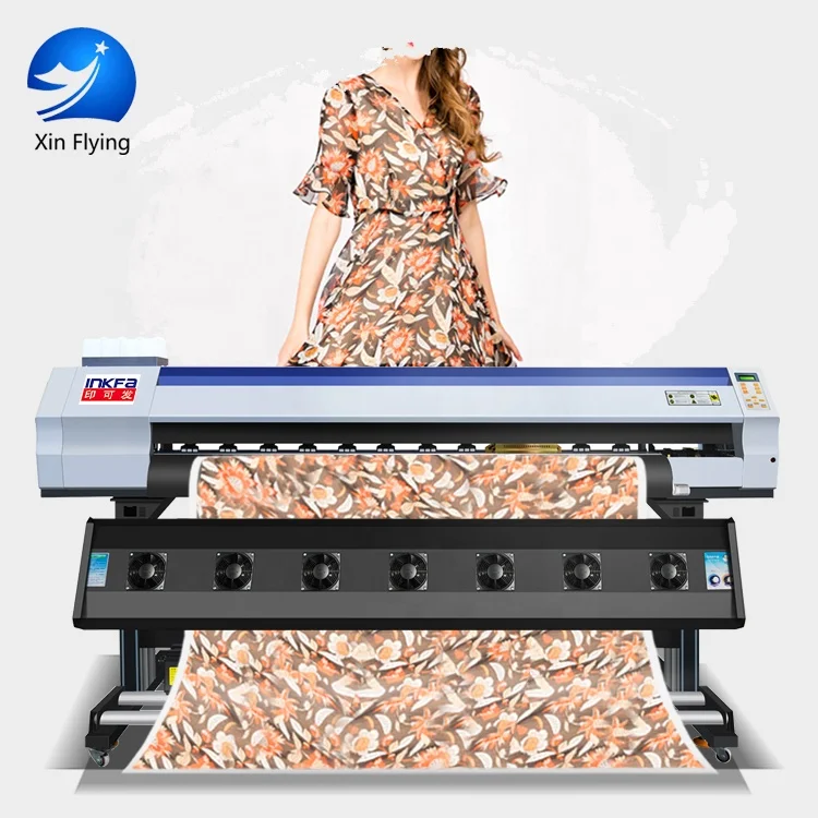 5 year remote warranty sublimation textile printer two heads i3200 eps sublimation printer for fabric printing