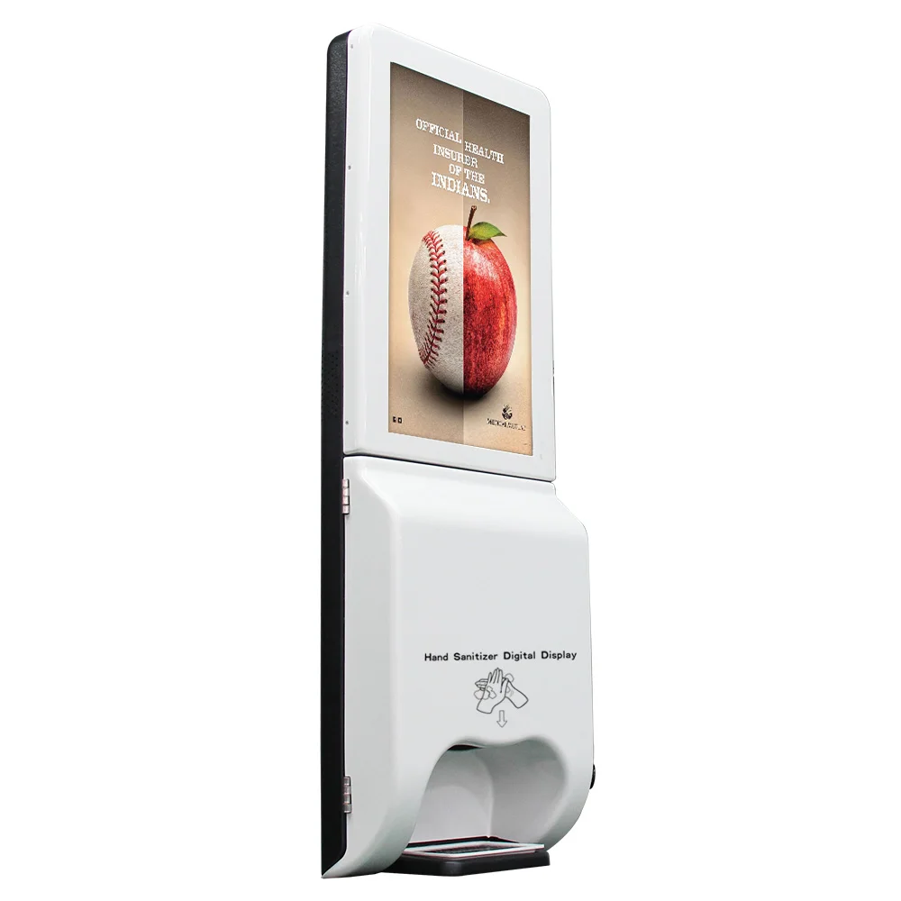 
21.5 inch LCD digital hand sanitizer advertising machine digital display to avoid infection of custom LCD screen 