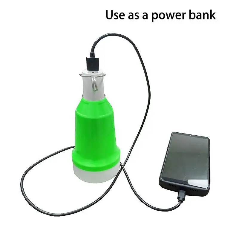 2020 solar light solar camping lantern portable wireless lamp Factory price Power bank led bulb solar lighting system