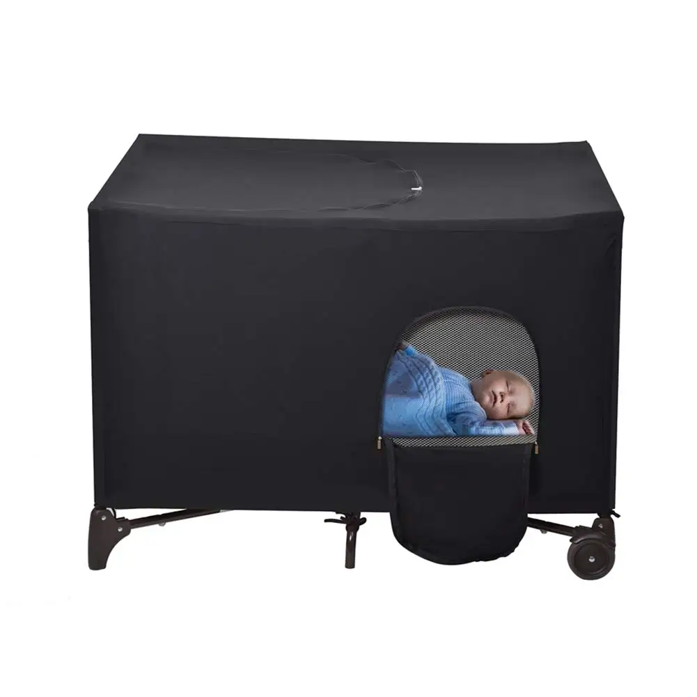  Outdoor Tent Cover Stretchy Blackout Indoor Portable Sleeping Play Comfort Proof Mosquito Bed Baby Crib
