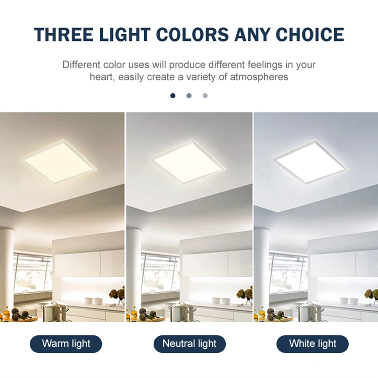 VACE Square Panels 2X2 600X600 Flat 36W Office 2X4 60*60 60X60 Ceiling Led Panel Lights