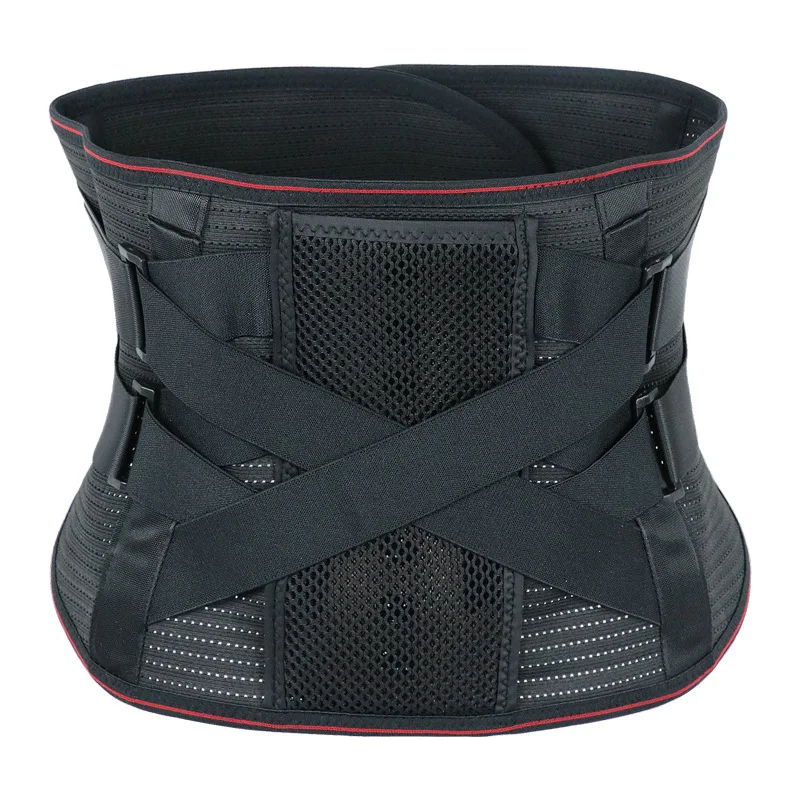 FSPG Breathable Lumbar Support Belt Lower Back Pain Relief Back Support Lumbar Waist Support