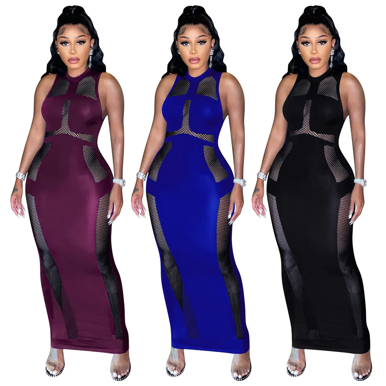 new arrival high quality unique evening maxi dresses sexy party club dress