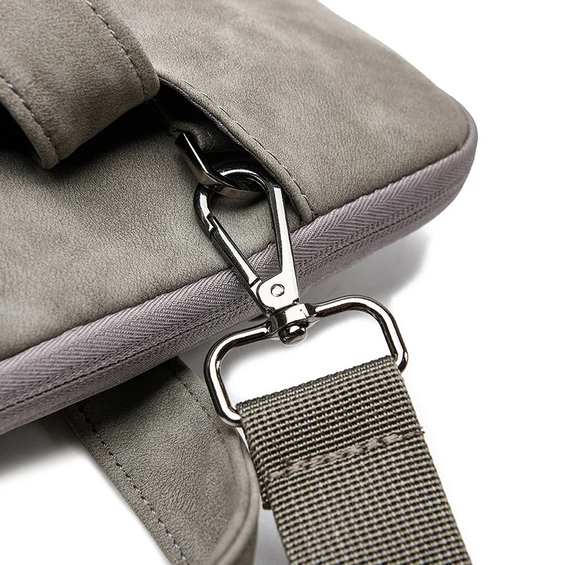 Quilted NUBUCK Computer Laptop Bag Reusable Briefcase Messenger Laptop and Travel Bag