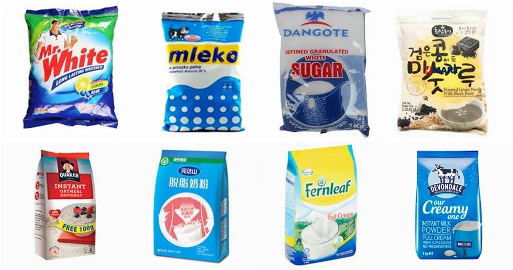 vertical form fill seal food powder corn flour large bag packing machine 5kg