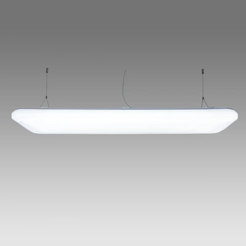 Office simple modern studio with Led chandelier family dining room Nordic ceiling rectangular