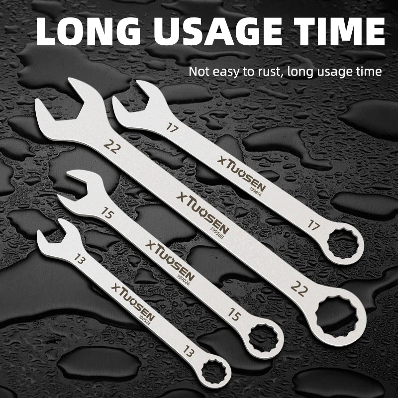 Factory Wholesale Low Price Combination Steel Wrench Set DIY Ratchet Key Torque Wrench Adjustable Metric Customizable OEM