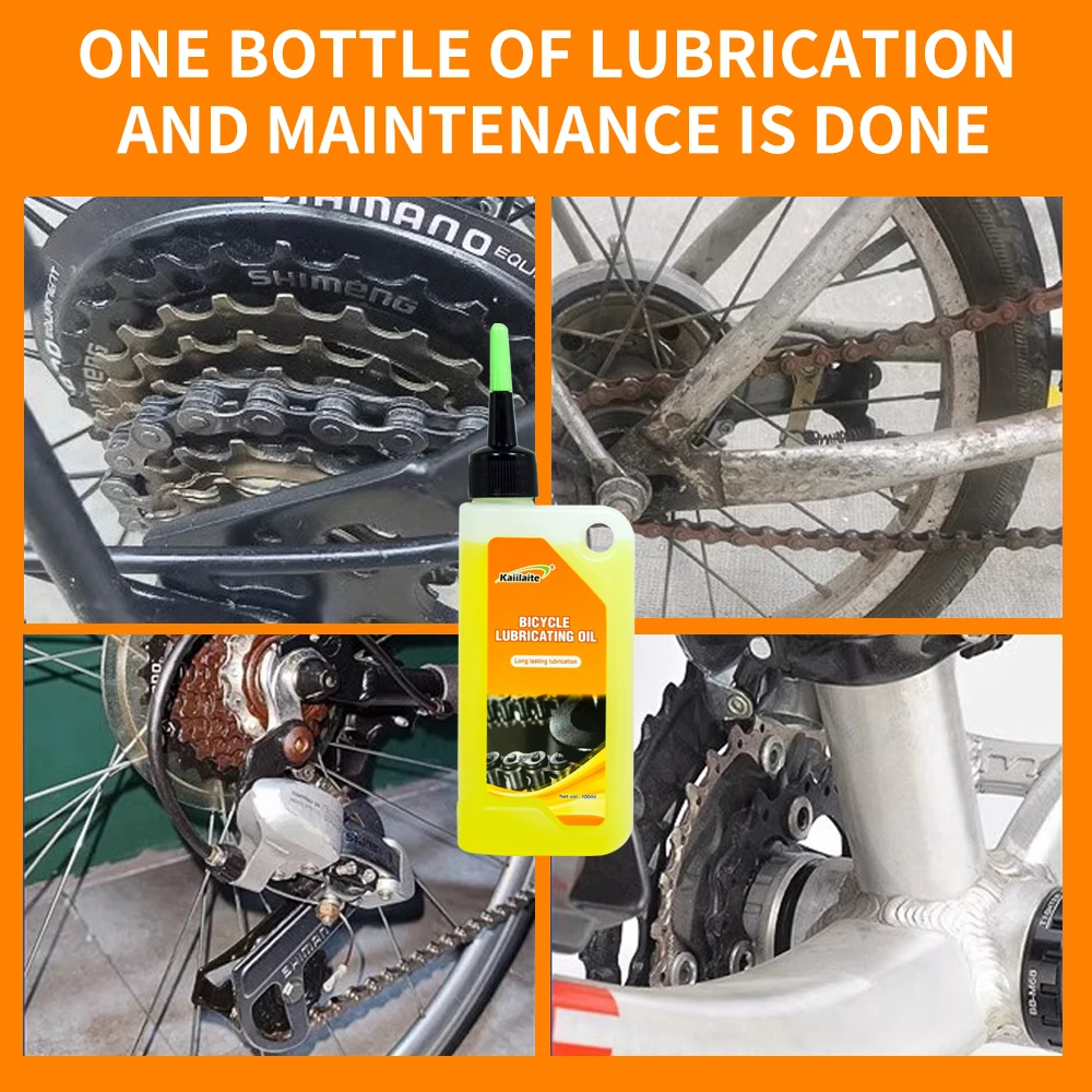 Mountain Bike Chain Lubrication Front Fork Oil Productbike Engine Oil Bicycle Chain Maintenance Shock Absorber Cleaner Bike Wash