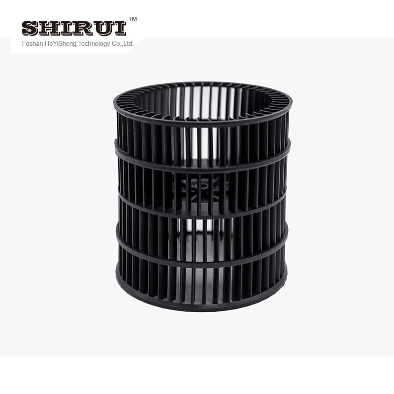 Прямая продажа с завода центробежный вентилятор вентиляционный покрытием аксессуар Черное колесо вентилятора