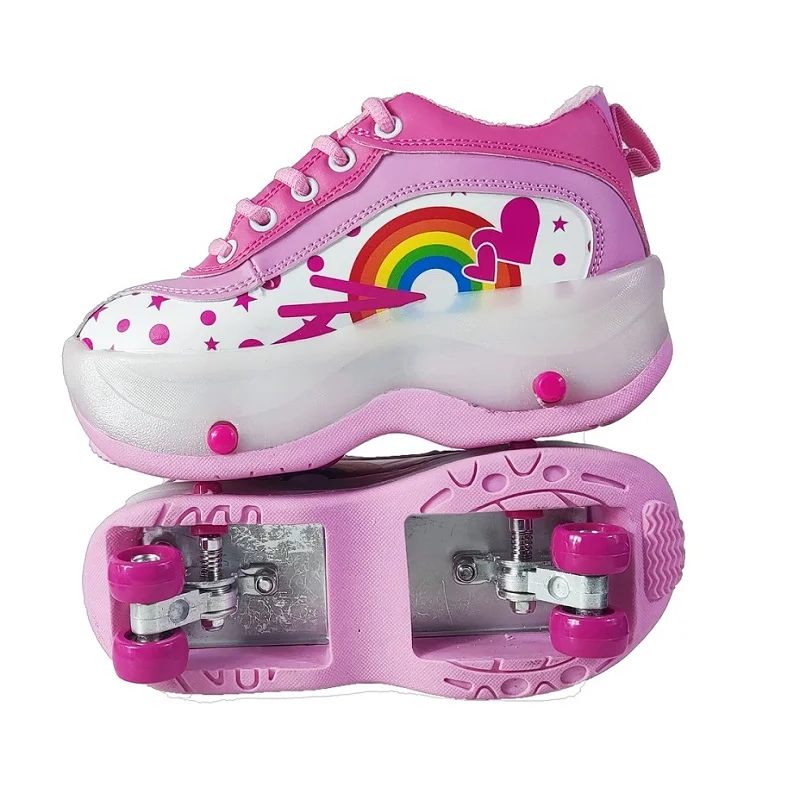 Factory Other Outdoor Sports Wheels Attach To Shoes Moonwalkers Shoes With Wheels