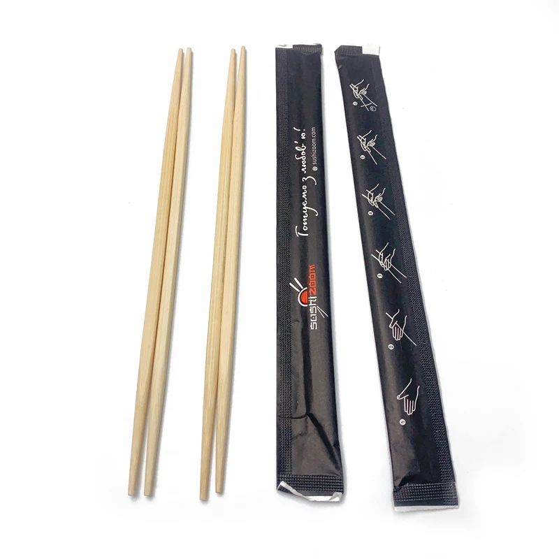 Premium Bamboo Chopsticks, Suitable for Chinese and Japanese/Korean Cuisine