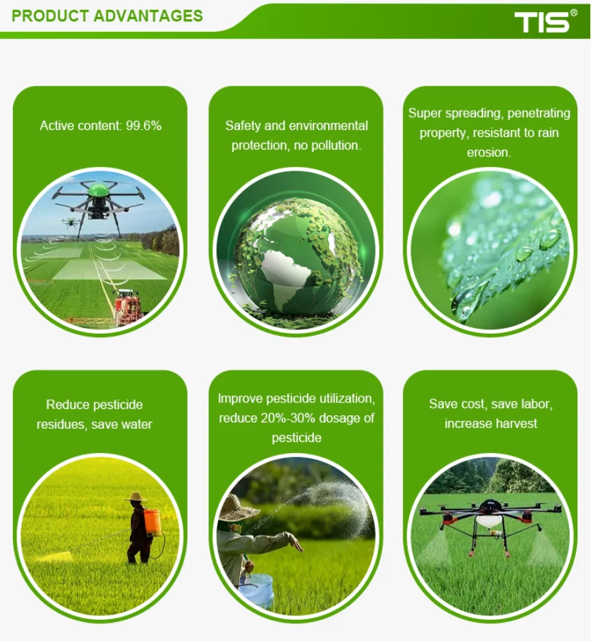 QS-302 organosilicone agrochemical wetting agent spreader spray adjuvant Cas No.67674-67-3 for glyphosate herbicide tank mix